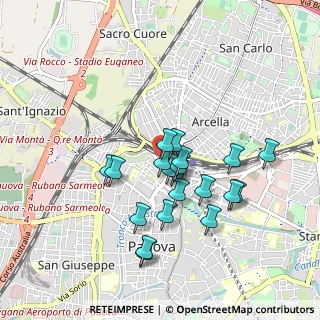 Mappa Via Fra' Paolo Sarpi, 35139 Padova PD, Italia (0.7855)