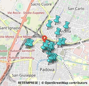 Mappa Via Citolo da Perugia, 35137 Padova PD, Italia (0.6885)