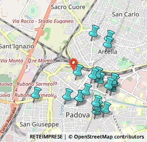 Mappa Via Citolo da Perugia, 35137 Padova PD, Italia (0.9995)
