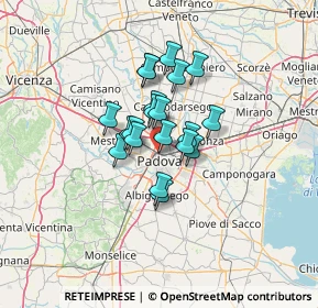 Mappa Via Citolo da Perugia, 35137 Padova PD, Italia (8.482)