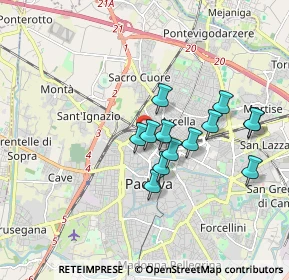 Mappa Via Citolo da Perugia, 35137 Padova PD, Italia (1.49)