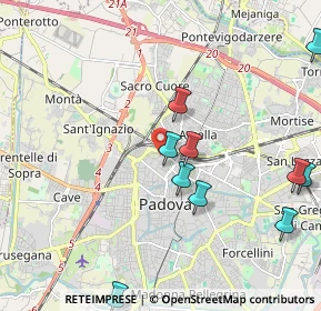 Mappa Via Citolo da Perugia, 35137 Padova PD, Italia (2.48727)