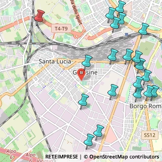 Mappa Via Carisio Amedeo, 37136 Verona VR, Italia (1.48)