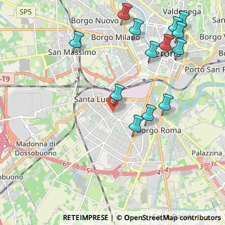 Mappa Via Carisio Amedeo, 37136 Verona VR, Italia (2.52846)