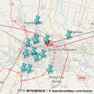 Mappa Via Antonio Salandra, 35129 Padova PD, Italia (3.76077)