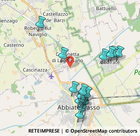 Mappa Cascina Ginibissa, 20081 Abbiategrasso MI, Italia (2.12733)