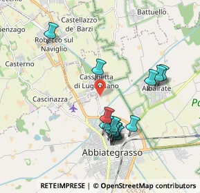 Mappa Cascina Ginibissa, 20081 Abbiategrasso MI, Italia (1.834)