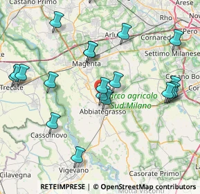 Mappa Cascina Ginibissa, 20081 Abbiategrasso MI, Italia (8.8915)
