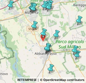 Mappa Cascina Ginibissa, 20081 Abbiategrasso MI, Italia (4.79579)