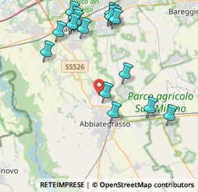 Mappa Cascina Ginibissa, 20081 Abbiategrasso MI, Italia (4.66063)