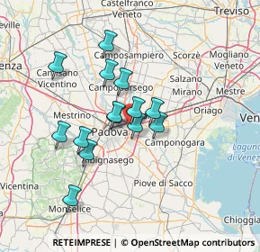 Mappa Raccordo Gandhi, 35129 Padova PD, Italia (11.06357)