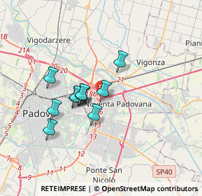 Mappa Raccordo Gandhi, 35129 Padova PD, Italia (2.61636)