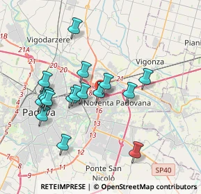 Mappa Raccordo Gandhi, 35129 Padova PD, Italia (3.48176)