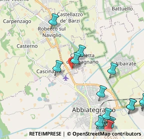 Mappa Via Lombardia, 20081 Cassinetta di Lugagnano MI, Italia (2.91933)