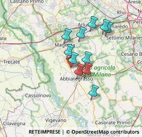 Mappa Via Lombardia, 20081 Cassinetta di Lugagnano MI, Italia (5.50909)