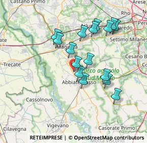 Mappa Via Lombardia, 20081 Cassinetta di Lugagnano MI, Italia (6.6325)