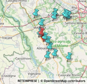 Mappa Via Lombardia, 20081 Cassinetta di Lugagnano MI, Italia (7.05059)