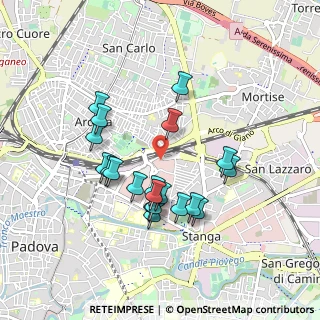 Mappa Via Giovanni Battista Ricci, 35131 Padova PD, Italia (0.8225)
