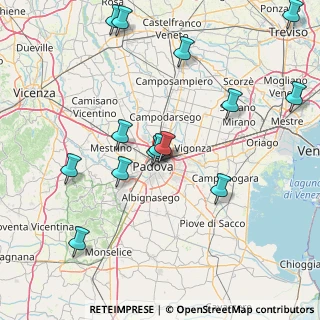 Mappa Via Giovanni Battista Ricci, 35131 Padova PD, Italia (17.94714)
