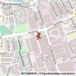 Mappa Via Secondo Casadei, 14, 20090 Buccinasco, Milano (Lombardia)