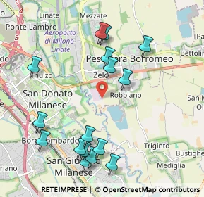 Mappa Via Trieste, 21042 Caronno Pertusella VA, Italia (2.2425)