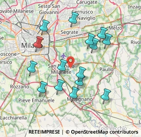 Mappa Via Trieste, 21042 Caronno Pertusella VA, Italia (7.31733)