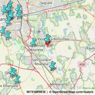Mappa Via Trieste, 21042 Caronno Pertusella VA, Italia (7.1065)