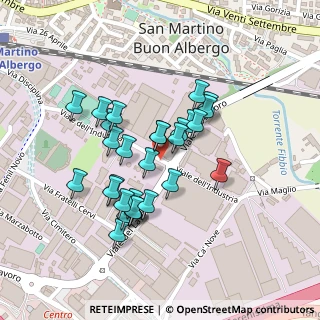 Mappa Viale dell'Industria, 37036 San Martino Buon Albergo VR, Italia (0.17241)