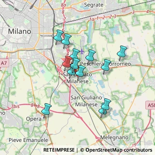 Mappa Ingresso da Via Ueropa SNC, 20097 San Donato Milanese MI, Italia (2.97)