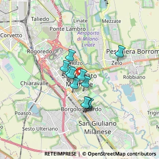 Mappa Ingresso da Via Ueropa SNC, 20097 San Donato Milanese MI, Italia (1.15364)