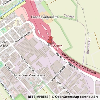 Mappa Via Copernico Nicolo', 50, 20090 Trezzano sul Naviglio, Milano (Lombardia)