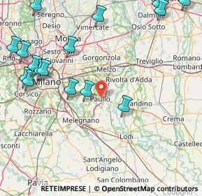 Mappa Via Monsignore Bonvini, 20067 Paullo MI, Italia (23.88222)