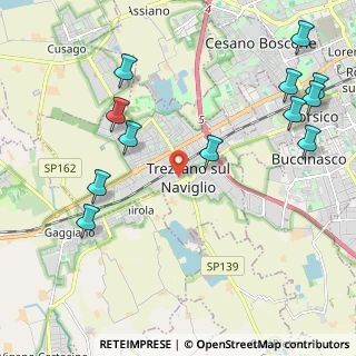 Mappa Via Rimembranze, 20090 Trezzano sul Naviglio MI, Italia (2.64667)