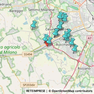 Mappa Via Rimembranze, 20090 Trezzano sul Naviglio MI, Italia (3.47067)
