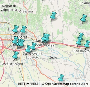 Mappa Via Giuseppe Cesare Abba, 37036 San Martino Buon Albergo VR, Italia (9.258)