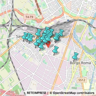 Mappa Via Emilio Piccono della Valle, 37136 Verona VR, Italia (0.5595)
