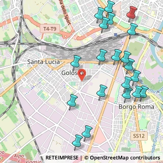 Mappa Via Emilio Piccono della Valle, 37136 Verona VR, Italia (1.3055)