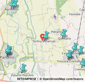 Mappa Strada Provinciale, 26017 Torlino Vimercati CR, Italia (3.14538)