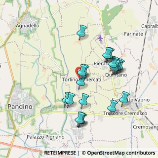 Mappa Via Brol, 26017 Torlino Vimercati CR, Italia (1.794)