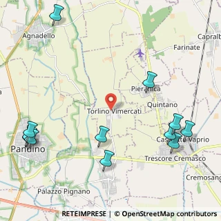 Mappa Via Brol, 26017 Torlino Vimercati CR, Italia (2.90167)