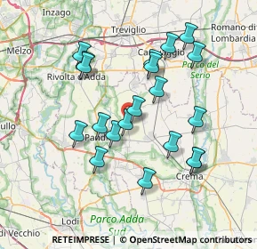 Mappa Strada Provinciale, 26017 Torlino Vimercati CR, Italia (6.8735)