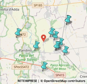 Mappa Strada Provinciale, 26017 Torlino Vimercati CR, Italia (3.51636)