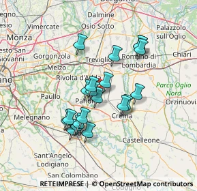 Mappa Strada Provinciale, 26017 Torlino Vimercati CR, Italia (11.398)