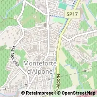 Peta Monteforte d'Alpone