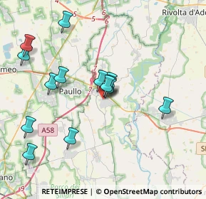 Mappa Via Lombardia, 26839 Zelo Buon Persico LO, Italia (3.725)