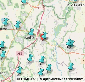 Mappa Via Lombardia, 26839 Zelo Buon Persico LO, Italia (6.201)