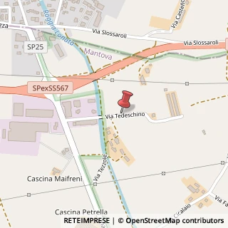 Mappa Via tedeschino 7, 46043 Castiglione delle Stiviere, Mantova (Lombardia)