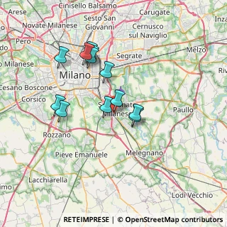 Mappa Via Parri, 20097 San Donato Milanese MI, Italia (6.22083)