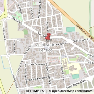 Mappa Via Guglielmo Marconi, 10, 26839 Zelo Buon Persico, Lodi (Lombardia)