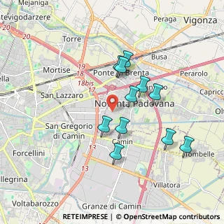 Mappa Via Cappello, 35129 Padova PD, Italia (1.58636)